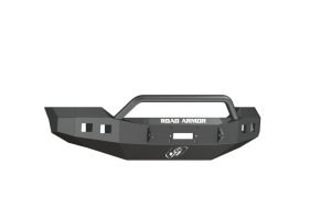 Ford F-250 Bumper - Front - Road Armor - Stealth Front Winch Bumper w/Pre-Runner Guard - Tex Blk - `11-`16